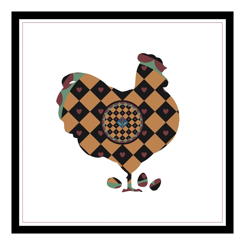 Hex Hen art print by Unknown for $57.95 CAD
