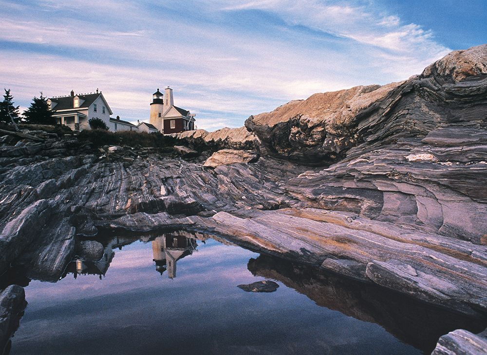 Lighthouse Reflections art print by Unknown for $57.95 CAD