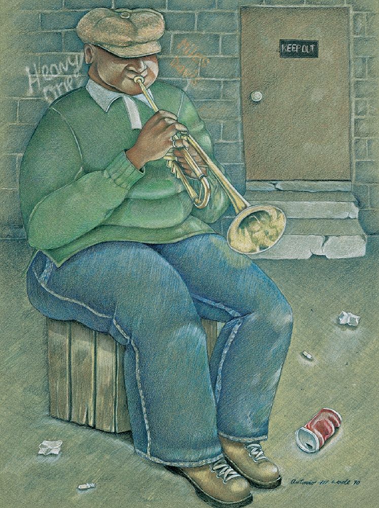 Big Boy Trumpets art print by Unknown for $57.95 CAD