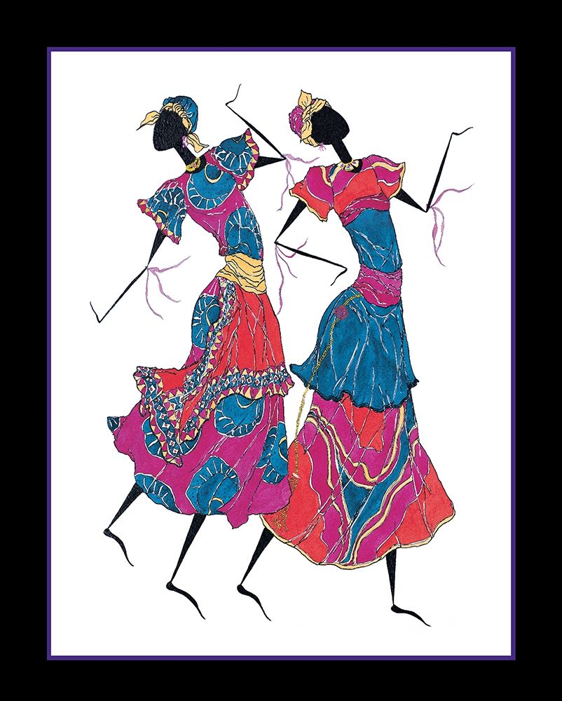 Dancin Duo art print by Unknown for $57.95 CAD