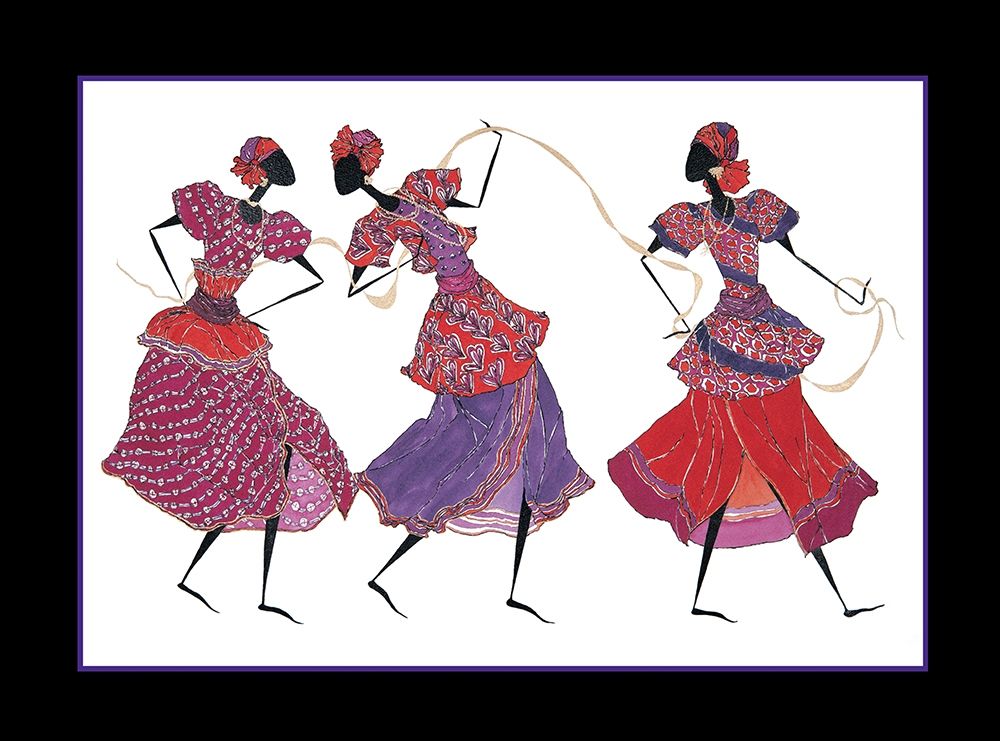 Dancin Trio art print by Unknown for $57.95 CAD