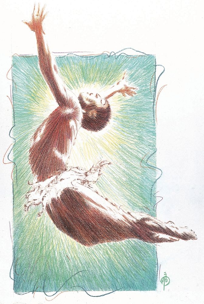 Dancer art print by Unknown for $57.95 CAD