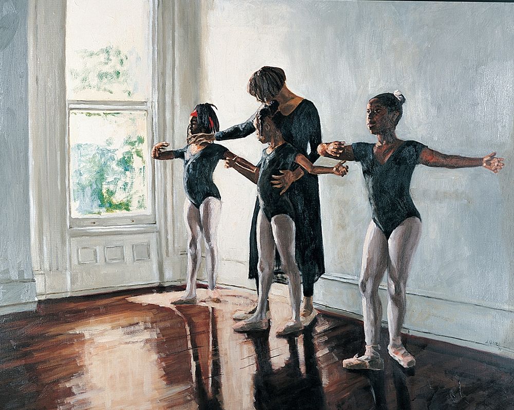 Ballerinas art print by Unknown for $57.95 CAD