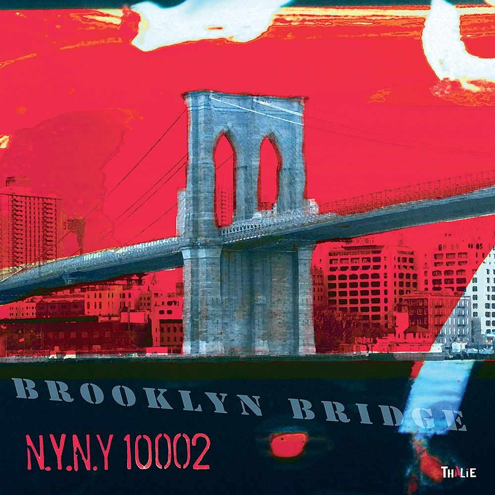 Brooklyn Bridge art print by Thalie for $57.95 CAD