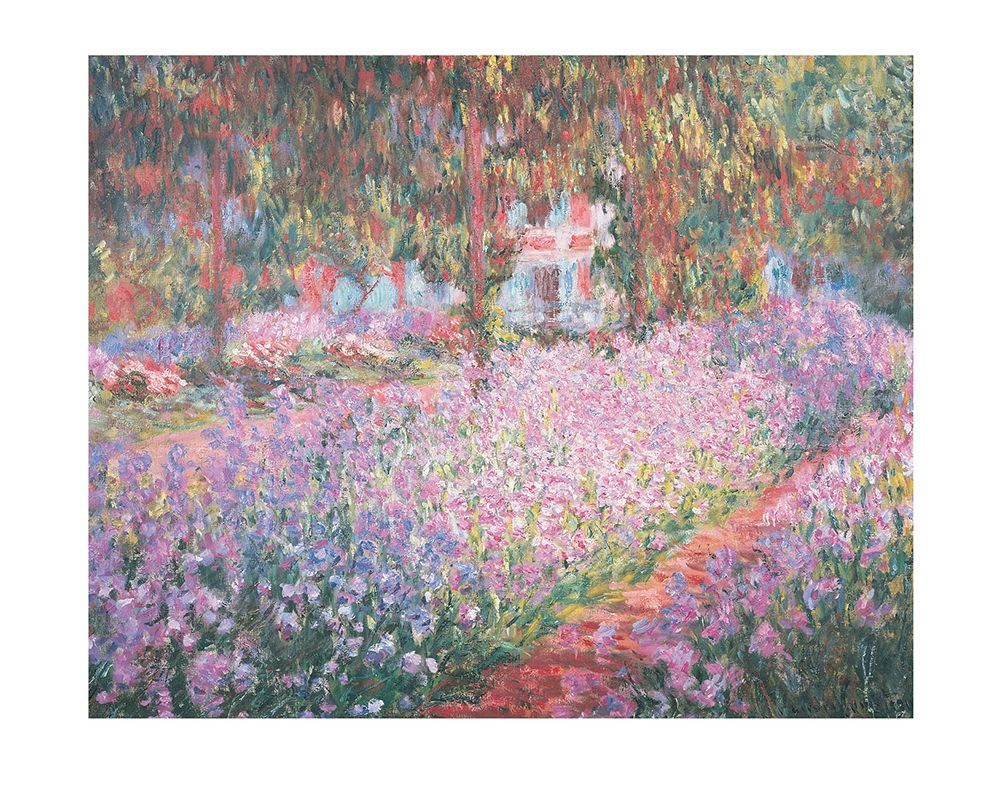 Le jardin de Monet a Giverny art print by Claude Monet for $57.95 CAD
