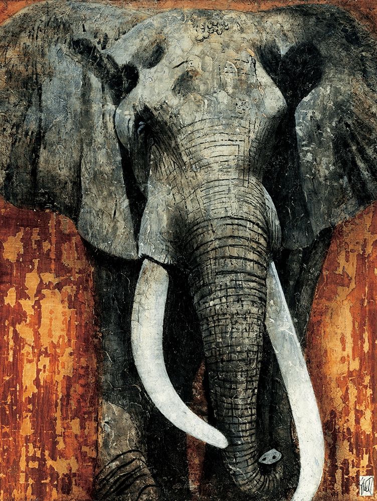 Elephant art print by Fabienne Arietti for $57.95 CAD