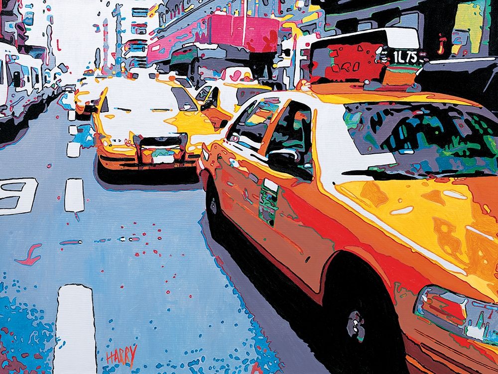 Traffic art print by Harry Toque for $57.95 CAD