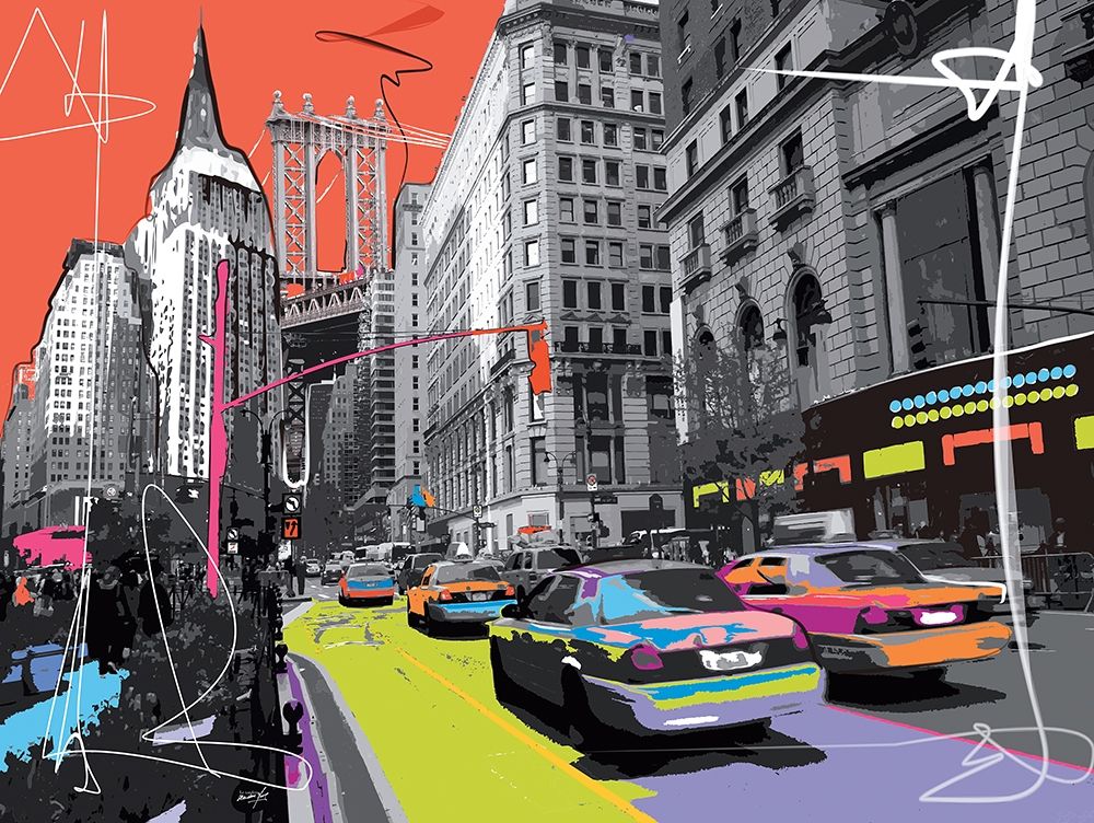 New York Empire State art print by Tandem for $57.95 CAD
