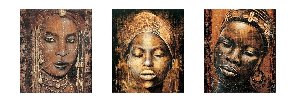 Composition Afrique art print by Fabienne Arietti for $57.95 CAD