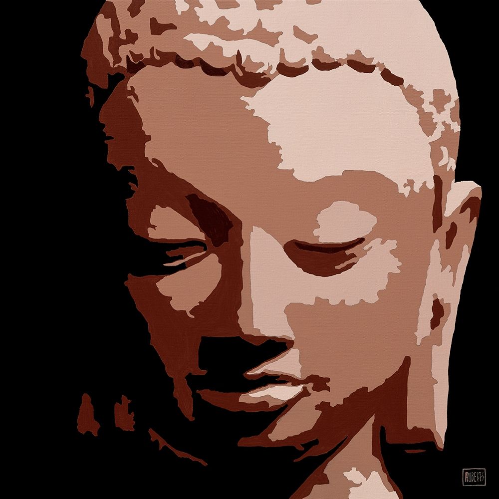 Bouddha II art print by Sylvie Aubert for $57.95 CAD