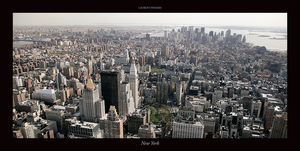New York art print by Laurent Pinsard for $57.95 CAD