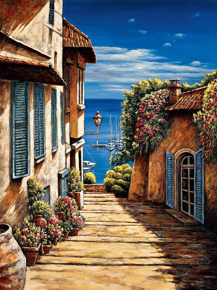 Antibes art print by Brian Francis for $57.95 CAD