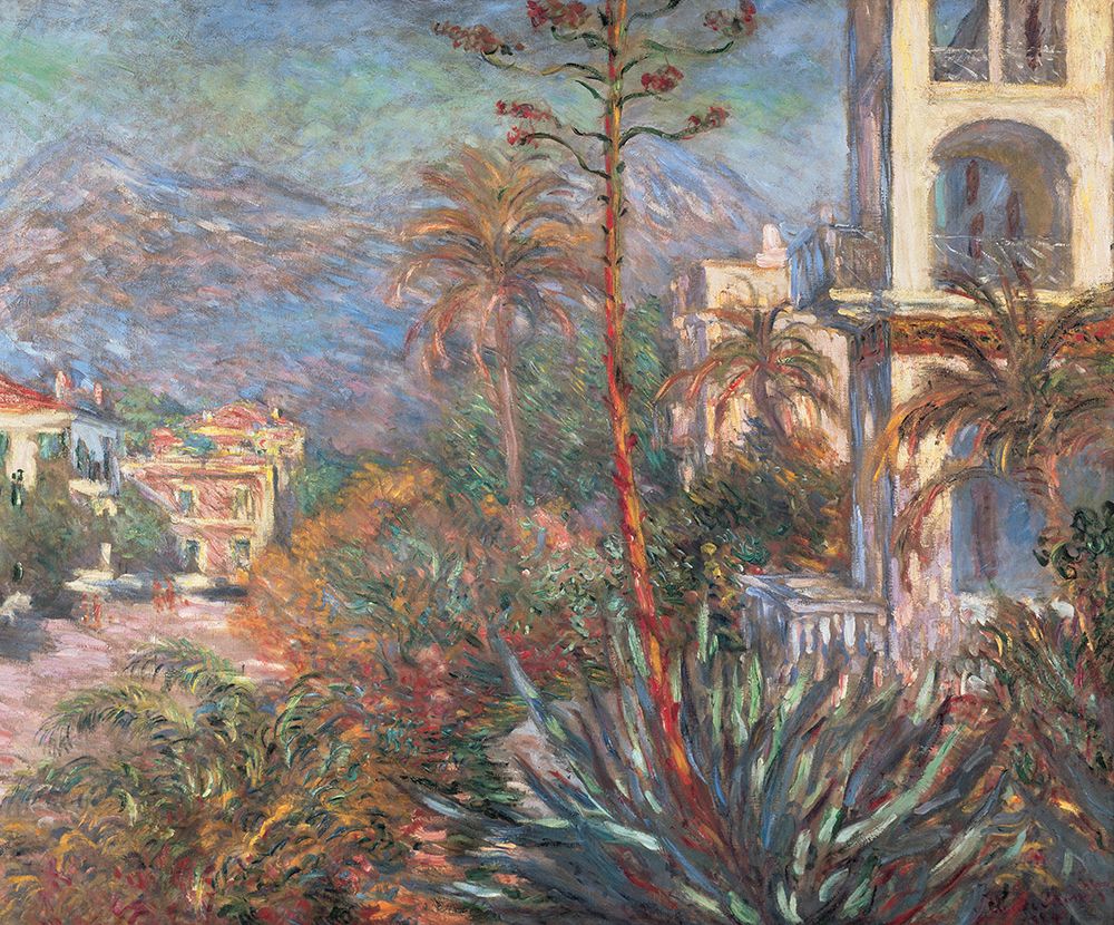 Les Villas a Bordighera art print by Claude Monet for $57.95 CAD