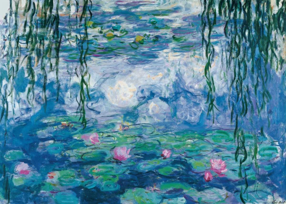 Nympheas art print by Claude Monet for $57.95 CAD