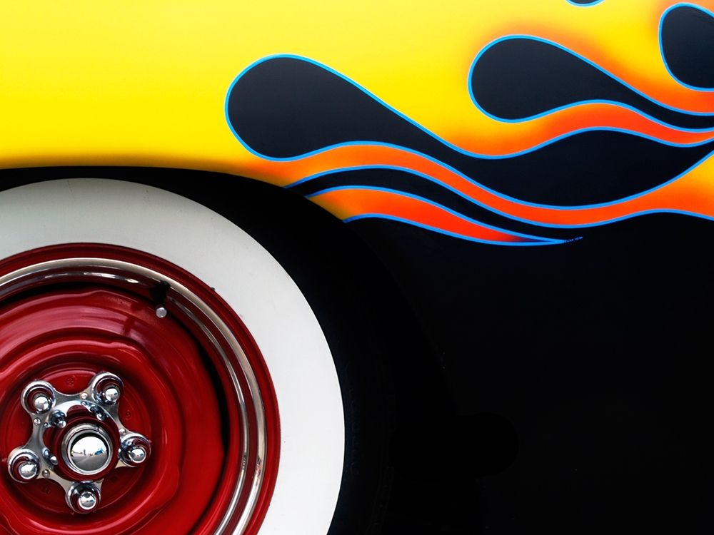 Hot Rod Flames art print by Clive Branson for $57.95 CAD