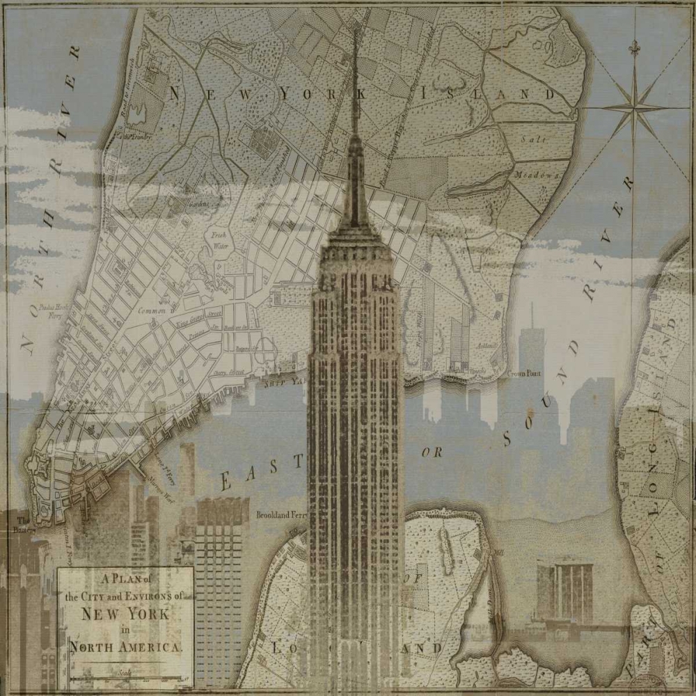Vintage NYC I art print by Dylan Matthews for $57.95 CAD