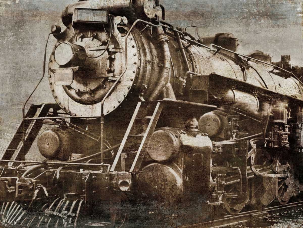 Locomotive art print by Dylan Matthews for $57.95 CAD