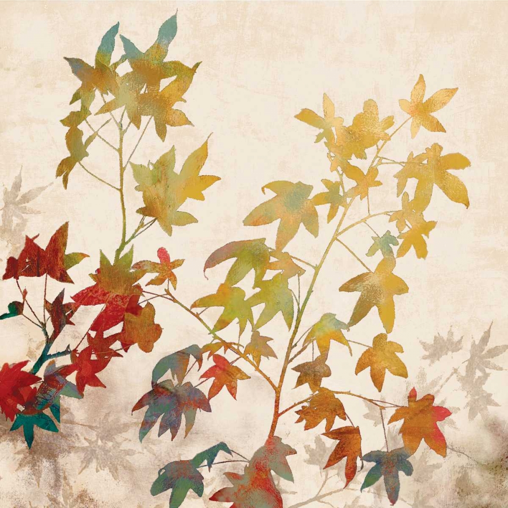 Turning Leaves II art print by Erin Lange for $57.95 CAD