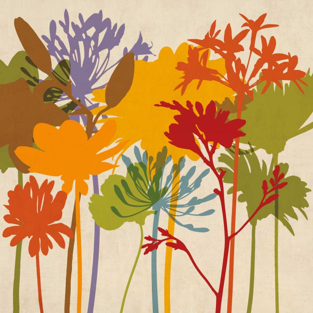 Colorful Bloom II art print by Erin Lange for $57.95 CAD