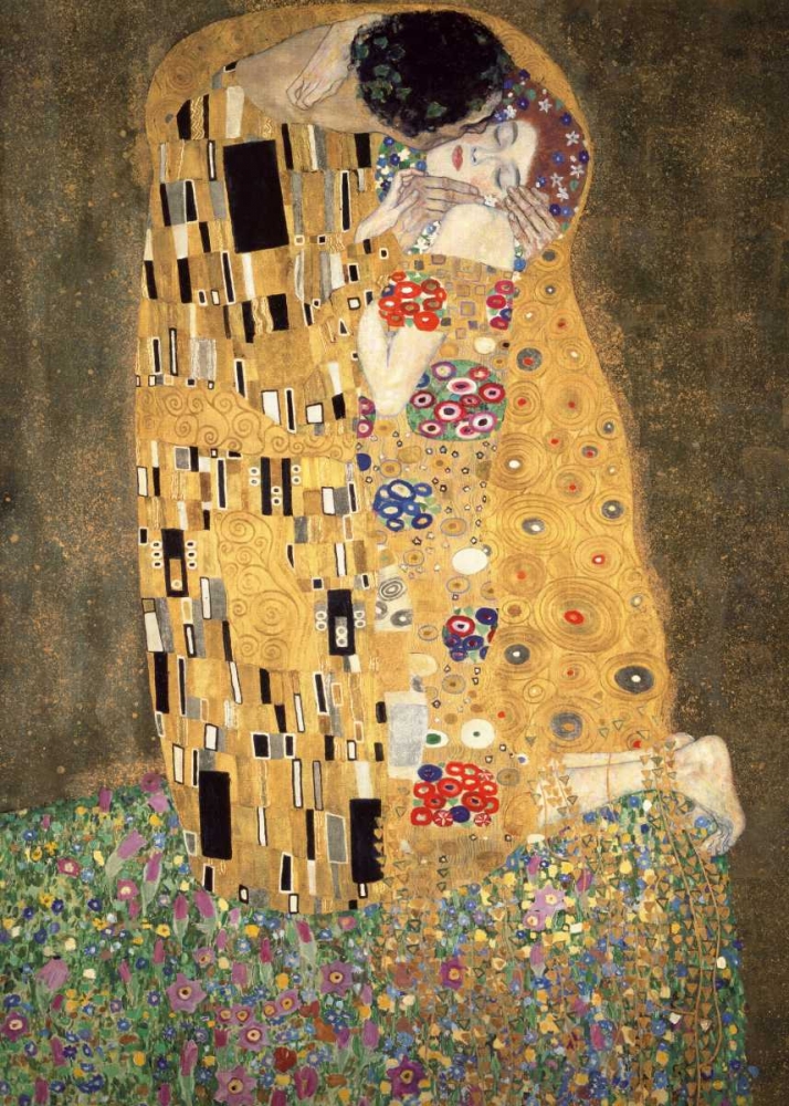 Der Kuss art print by Gustav Klimt for $57.95 CAD