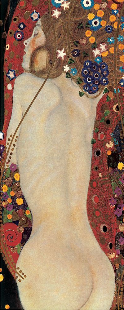 Sea Serpents IV art print by Gustav Klimt for $57.95 CAD