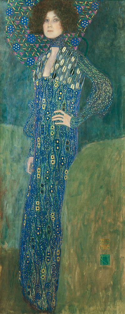 Portrait de Emilie Flge art print by Gustav Klimt for $57.95 CAD