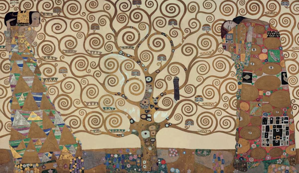 The Tree of Life - Stoclet Fri art print by Gustav Klimt for $57.95 CAD