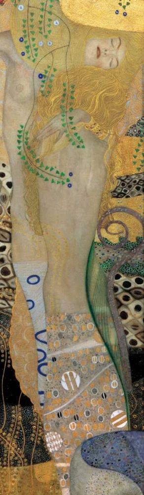 Sea Serpents I art print by Gustav Klimt for $57.95 CAD