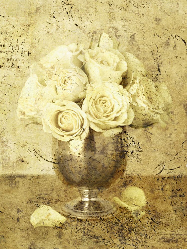 Golden Roses I art print by John Seba for $57.95 CAD