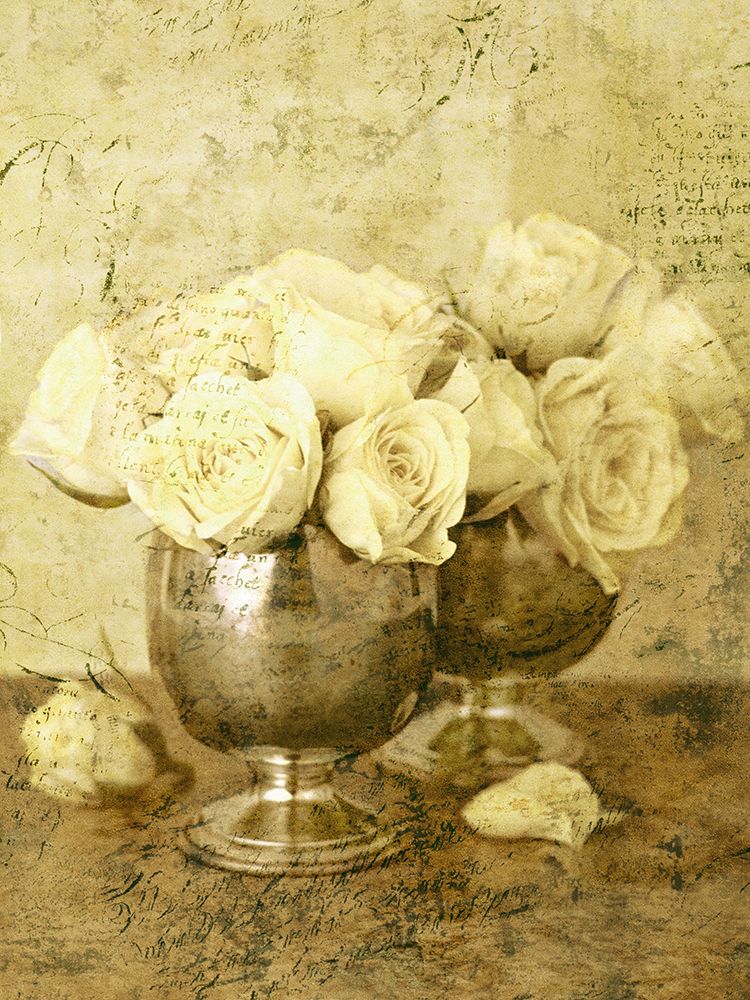 Golden Roses II art print by John Seba for $57.95 CAD