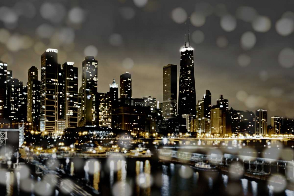 Chicago Nights II art print by Kate Carrigan for $57.95 CAD