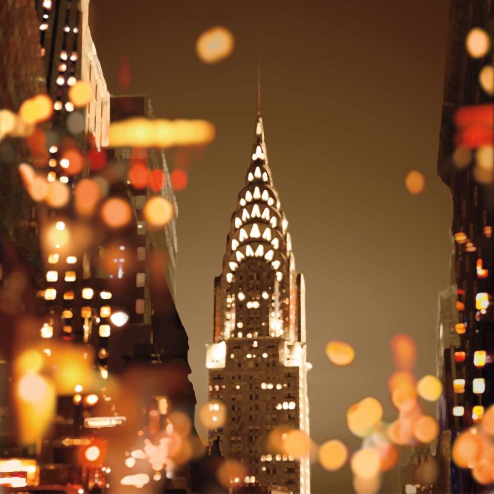 City Lights-New York art print by Kate Carrigan for $57.95 CAD