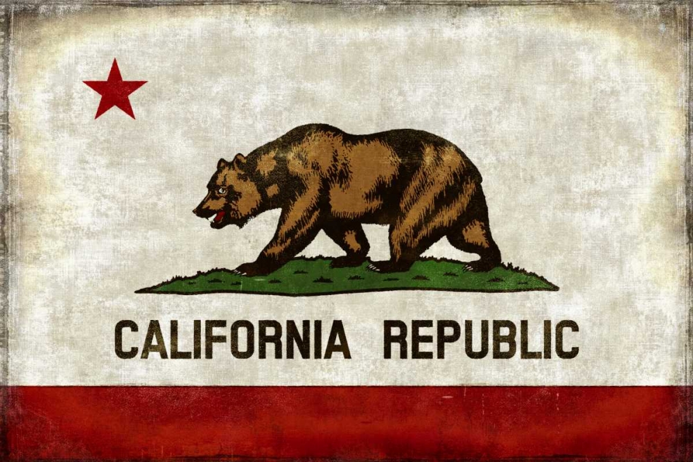 The California Republic art print by Luke Wilson for $57.95 CAD
