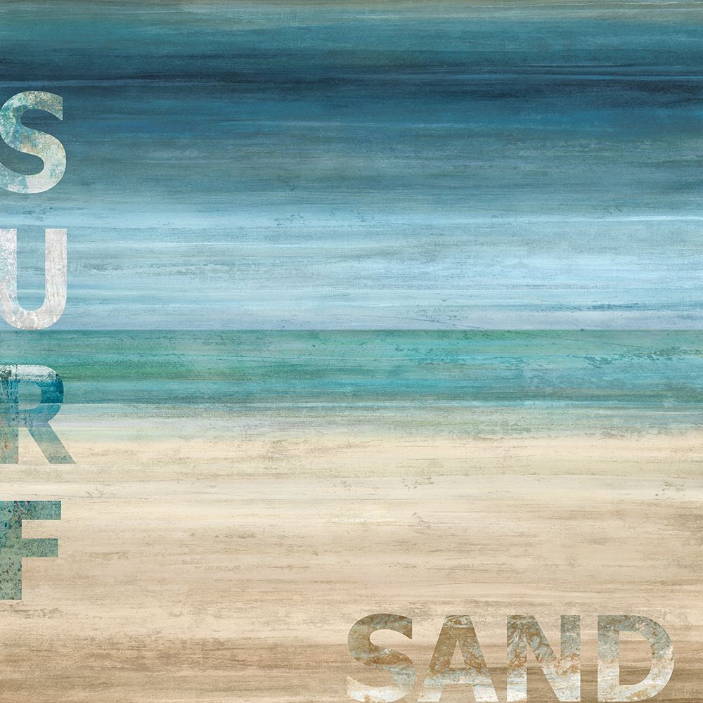 Surf and Sand art print by Luke Wilson for $57.95 CAD