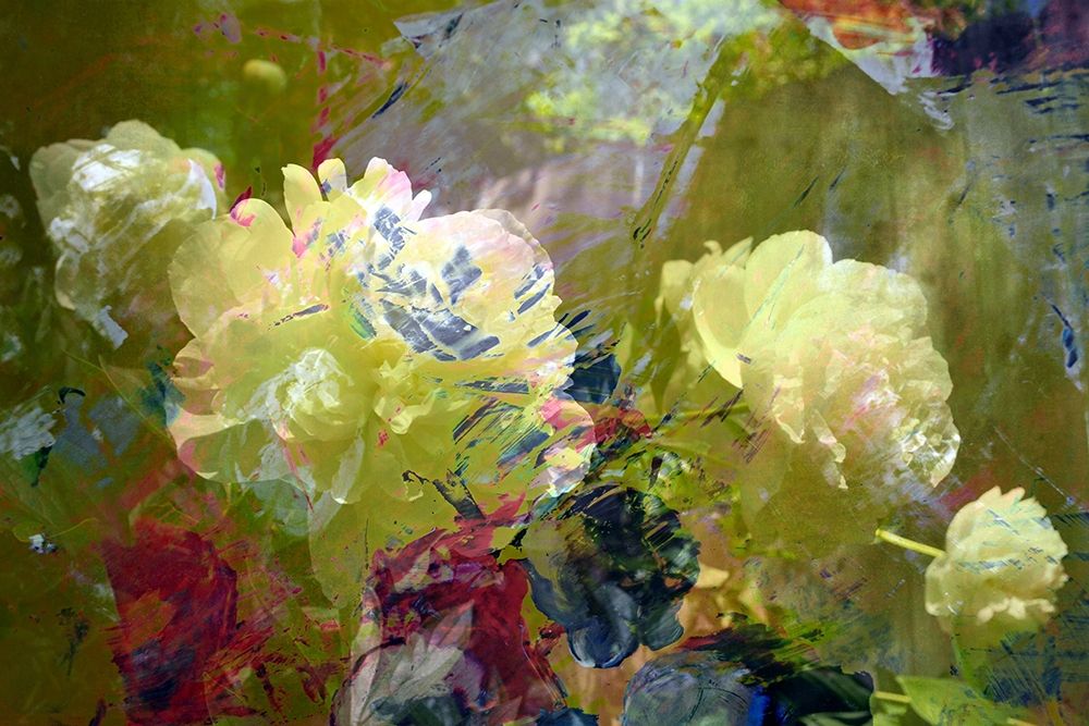 Garden Abstract  art print by Michelle Calkins for $57.95 CAD