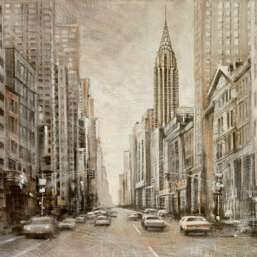 To the Chrysler Building art print by Matthew Daniels for $57.95 CAD