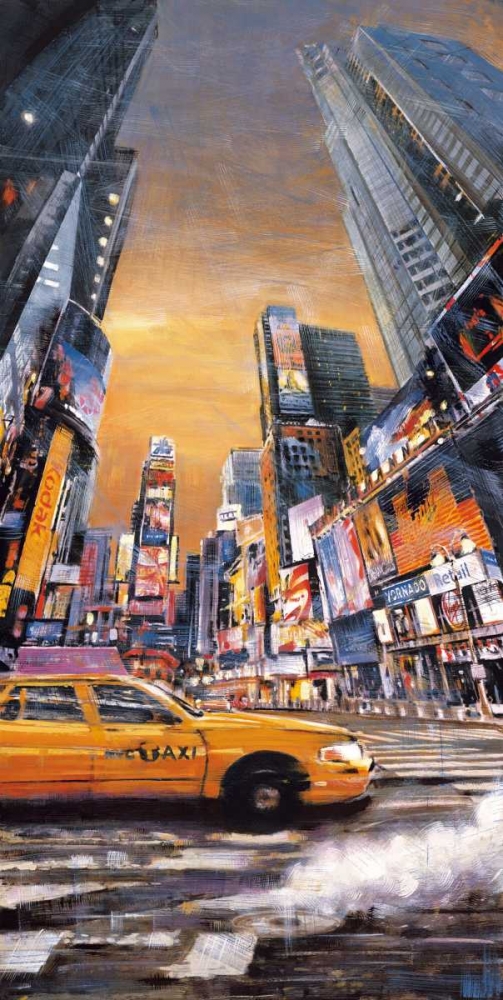 Times Square Perspective I art print by Matthew Daniels for $57.95 CAD