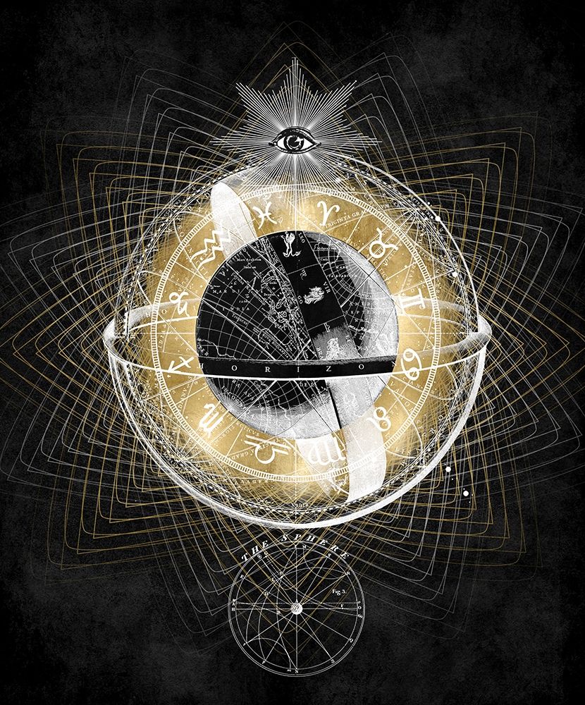 Zodiac Sphere IV art print by Oliver Jeffries for $57.95 CAD