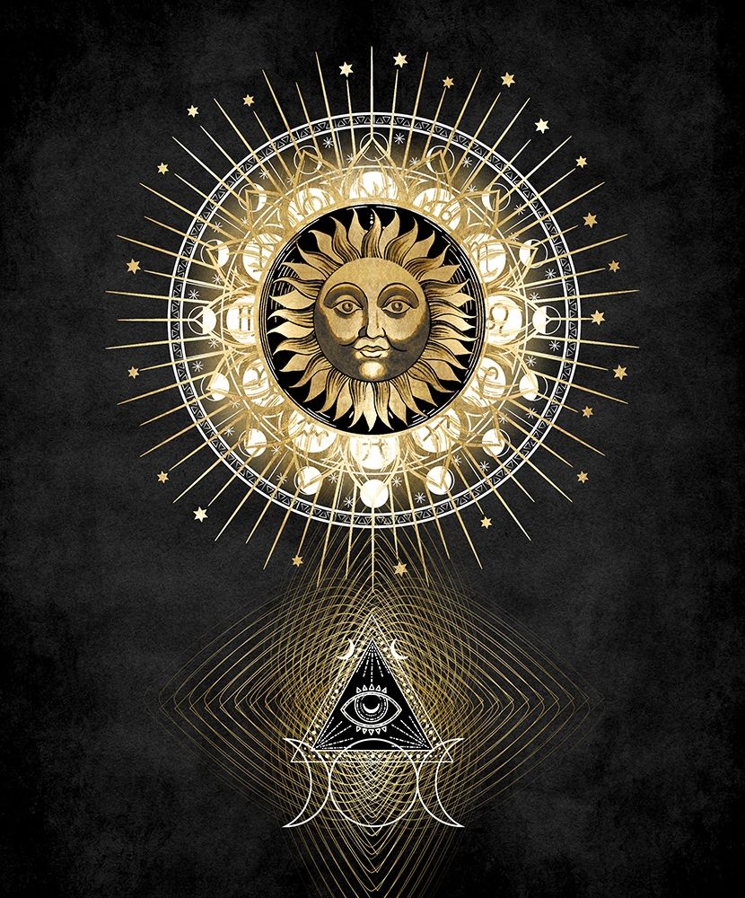Radiant Sun II art print by Oliver Jeffries for $57.95 CAD