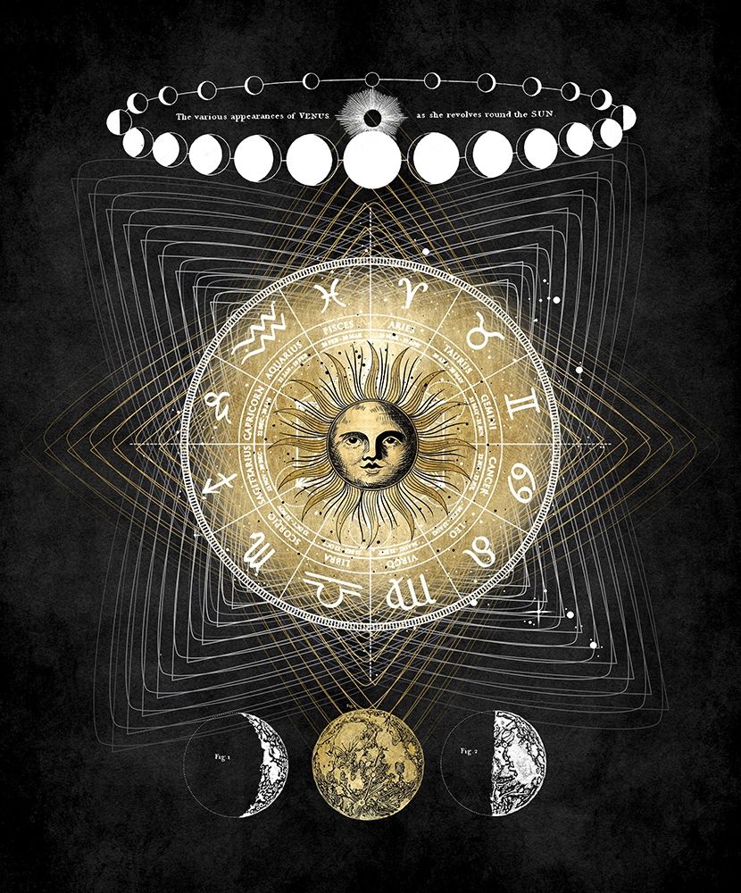 Zodiac Sun II art print by Oliver Jeffries for $57.95 CAD
