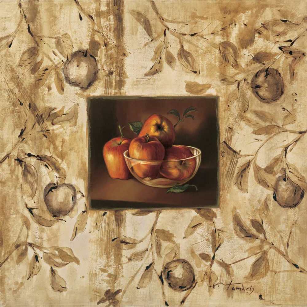 Manzanas en la mesa art print by Raul Tamaris for $57.95 CAD