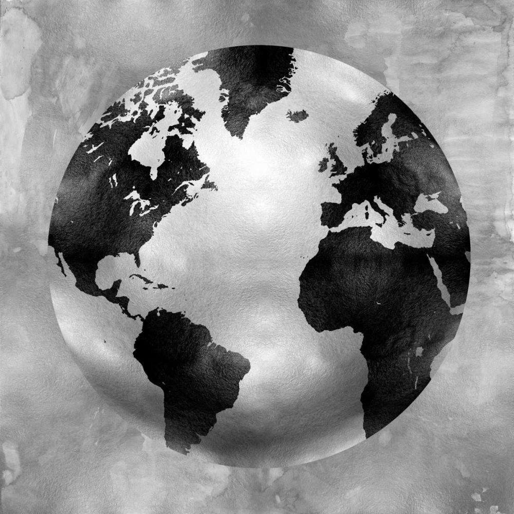 Silver Globe art print by Russell Brennan for $57.95 CAD