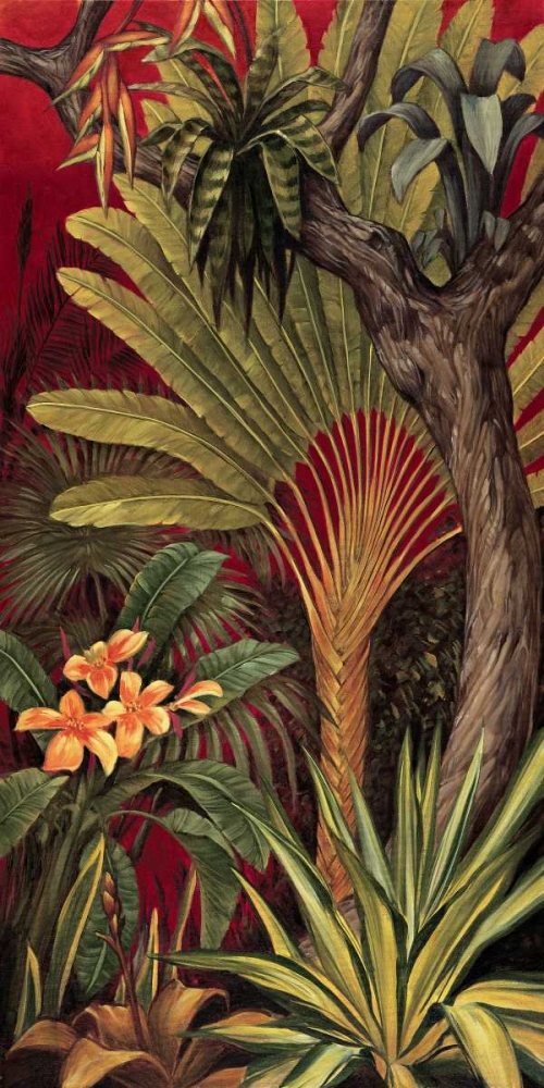 Bali Garden II art print by Rodolfo Jimenez for $57.95 CAD
