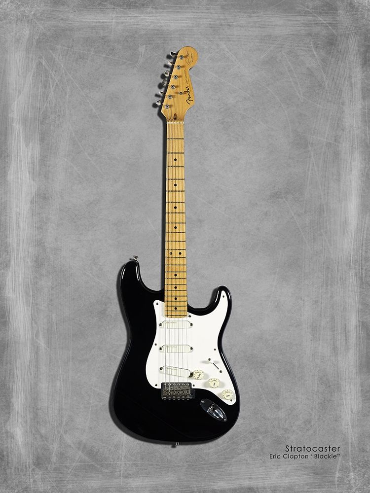 Fender EClaptonSIG Blackie 77 art print by Mark Rogan for $57.95 CAD
