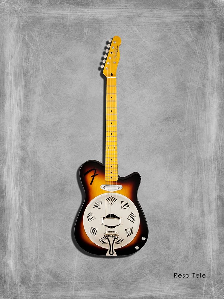 Fender Reso Tele art print by Mark Rogan for $57.95 CAD