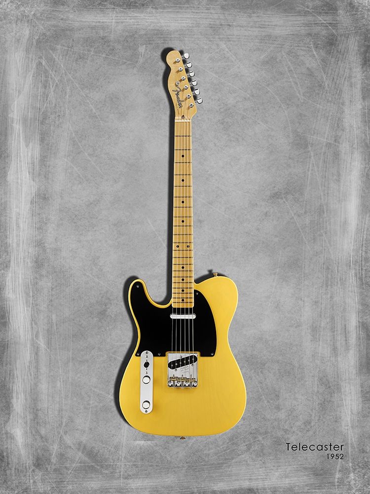 Fender Telecaster 52 art print by Mark Rogan for $57.95 CAD