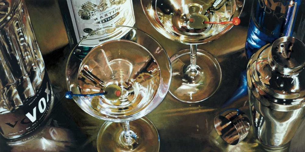 Martini Bar art print by Stefano Ferreri for $57.95 CAD