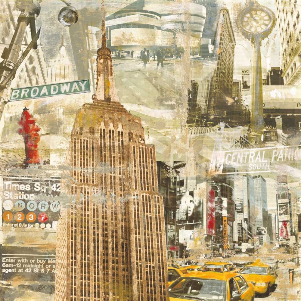 In New York City art print by Tyler Burke for $57.95 CAD