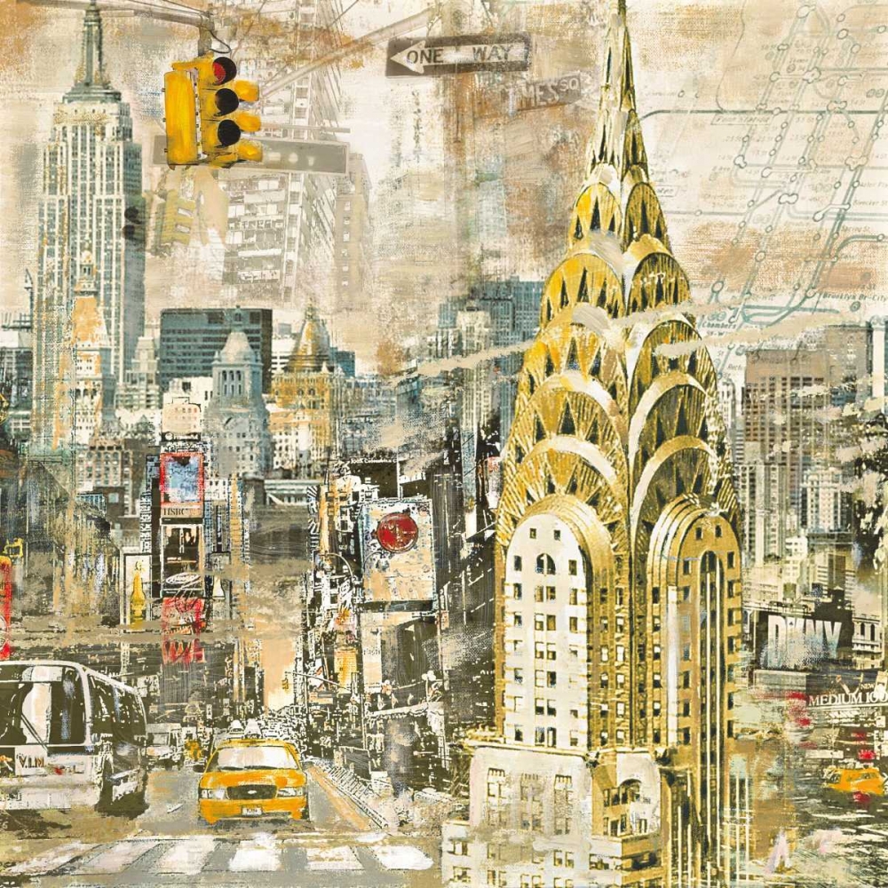 In Manhattan art print by Tyler Burke for $57.95 CAD