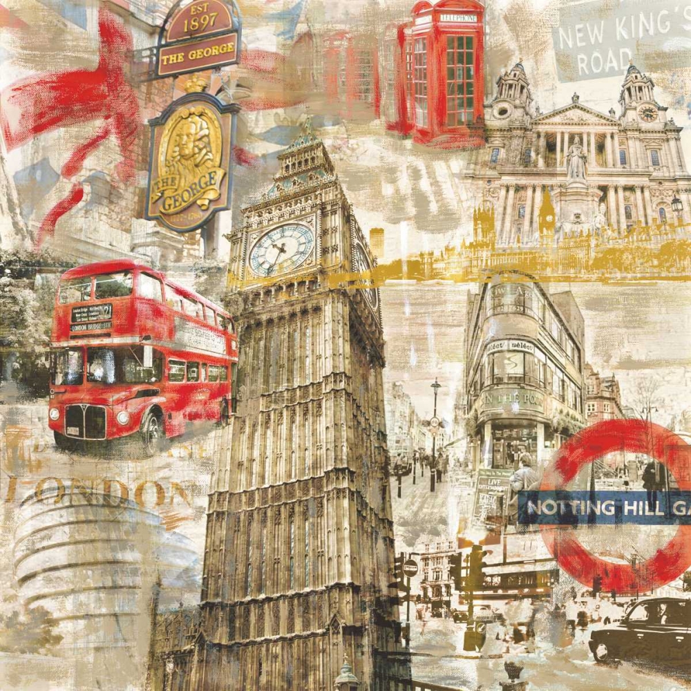 In London art print by Tyler Burke for $57.95 CAD